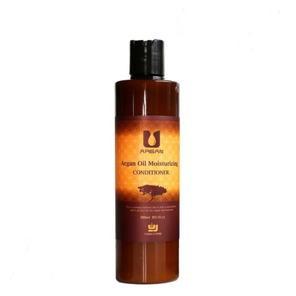 Introducing the Yogi Care Argan Oil Moisturizing Conditioner 280 ml, a nourishing solution for your hair care needs. Infused with natural argan oil, this conditioner provides deep hydration and repair for dry and damaged hair.