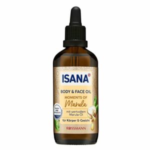 Introducing Isana Marula Face & Body Oil 100 ml, featuring one of Africa's precious cosmetic ingredients.