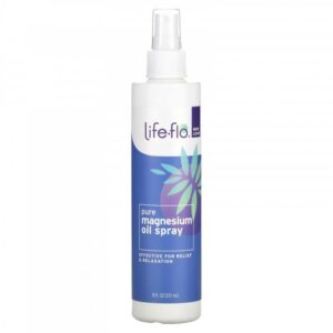 Introducing Life Flo Pure Magnesium Oil Spray 237 ml, a convenient and effective way to supplement your body with magnesium.