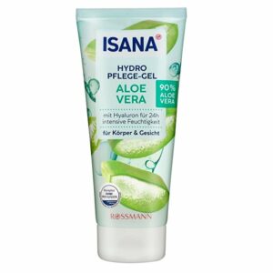 Introducing Isana Aloe Vera Hydro Care Gel 200 ml, the perfect solution for skin hydration and elasticity.