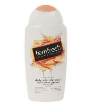 Introducing Fem Fresh Daily Intimate Wash With Aloe Vera 250 ml, your everyday solution for gentle intimate care. This pH-balanced wash is specially formulated to keep you feeling fresh and clean all day long.