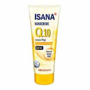 Introducing the Isana Tube Hand Cream Q10 100 ml, your daily solution for hand care.