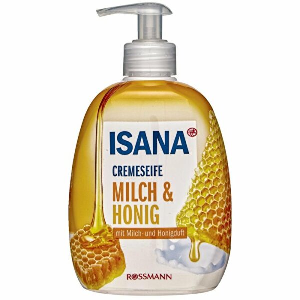 Isana Liquid Soap with Honey and Milk 500 ml