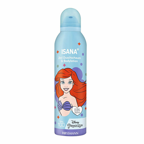 Isana Disney Shower Foam 2 in 1 Ariel 200 ml