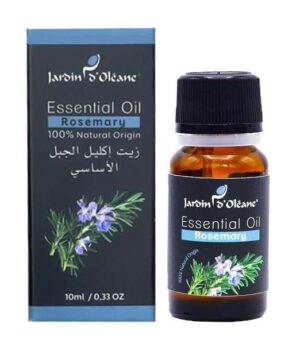 Introducing the Jardin Oleane Rosemary Essential Oil 10 ml. This essential oil is perfect for aromatherapy, skincare, and haircare routines.