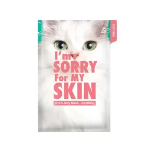 Introducing the I'm Sorry For My Skin PH 5.5 jelly mask - soothing , a must-have for gentle and effective skin care.