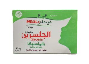 Introducing the Medlo Glycerin Soap with Mastica 125 g, a luxurious and nourishing soap perfect for daily use.