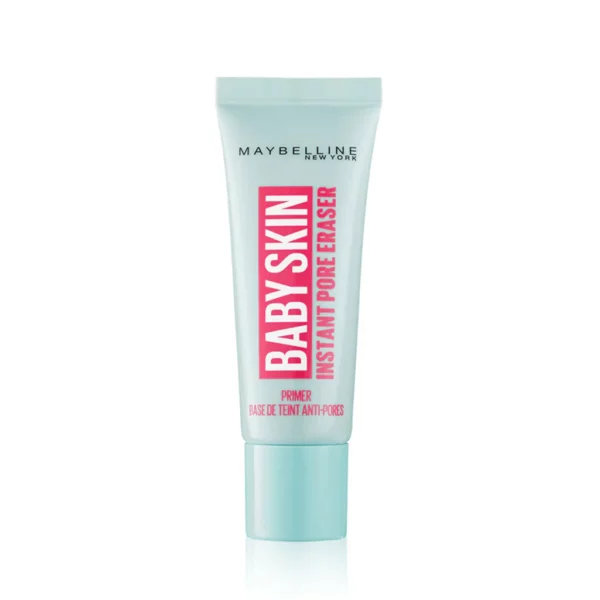 Introducing the Maybelline Baby Skin Instant Pore Eraser Primer 22 ml, a must-have for creating a smooth and flawless base for your makeup routine.