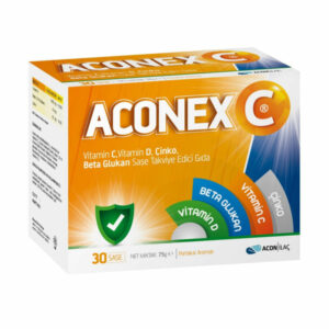 Acon Pharmaceuticals Aconex C Supplementary Food 30 Capsules