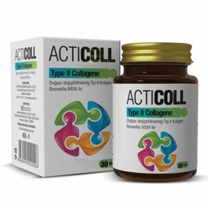 Introducing Acticoll Type II Collagen 30 Capsules, a powerful supplement designed to support joint health and mobility.