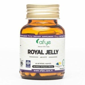 Introducing the Afye Royal Jelly 60 capsules, a powerful addition to your vitamin and health routine.