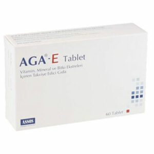 AGA-E Food Supplement 60 Tablets