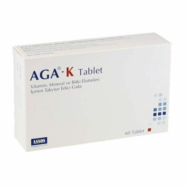 AGA-K Food Supplement 60 Tablets