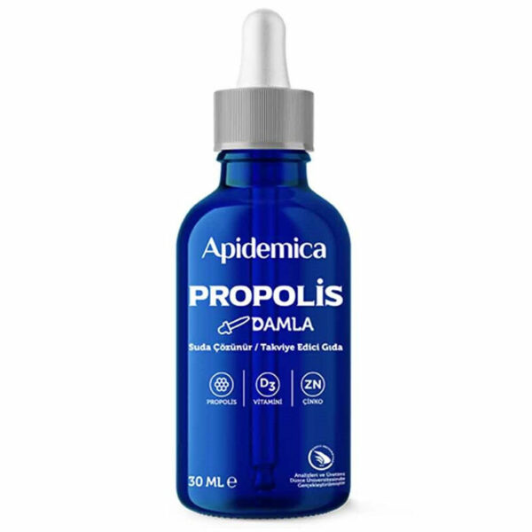 Apidemica - Drops Containing Propolis - Vitamin D3 and Zinc 30 ml