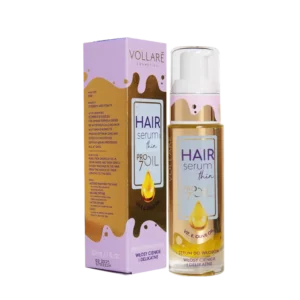 Introducing the Vollare Hair Serum Thin Pro 7 Oil 30 ml, a solution for nourishing and strengthening your hair.