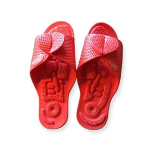 Introducing the Yantra Twinflex Sandals - Red, designed to treat feet and improve blood circulation. These insoles are crafted for comfort and support, making them perfect for daily wear.