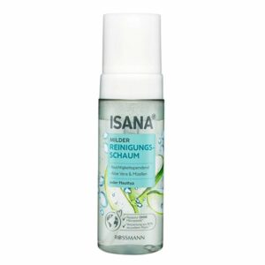 Introducing the Isana Facial Cleansing Foam with Aloe Vera & Cucumber 150 ml, a gentle and effective solution for deep skin cleansing.