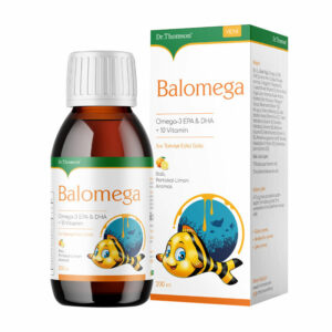 Introducing Dr.Thomson Balomega Omega-3 EPA & DHA + 10 Vitamin 200 ml, the ultimate solution for boosting your vitamin health.