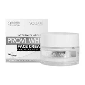 Introducing Vollare Provi White Face Cream For Face and Neck 50 ml, the solution for achieving brighter and more even-toned skin.