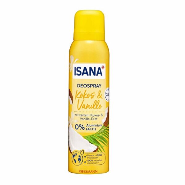 Isana Deodorant Coconut and Vanilla 150 ml