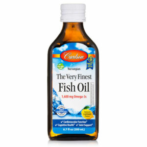 Carlson Fish Oil Omega 3 Fish Oil Syrup Lemon Flavor 200ml