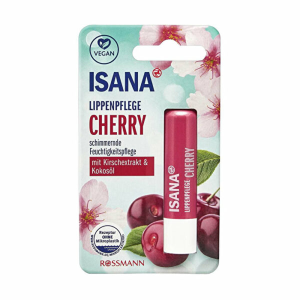 Isana Lip Balm Cherry Extract and Coconut 4.8 gr