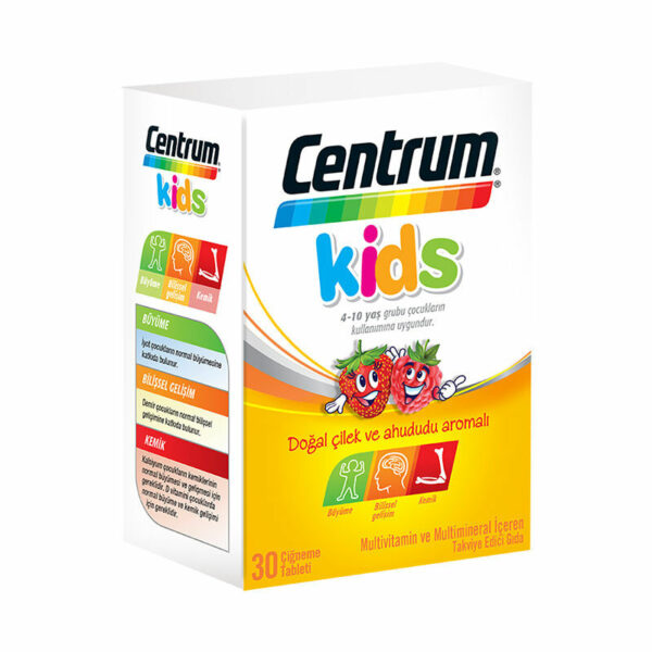 Centrum Kids Multivitamin and Multimineral 30 Chewable Tablets