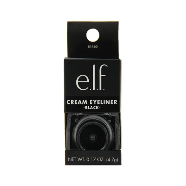 Introducing the Elf Cream Eyeliner Black 4.7 g, the must-have solution for achieving bold and defined eyes. This creamy eyeliner glides on smoothly for a flawless finish that lasts all day.