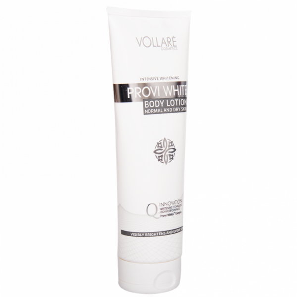 Introducing the Vollare Provi White Body Lotion For Normal and Dry Skin 250 ml, the ultimate solution for achieving a brighter, more radiant skin tone.