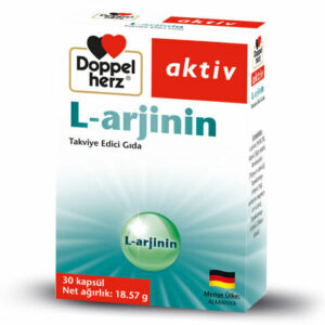 Introducing Doppelherz Aktiv L Arginine 30 Capsules, a powerful supplement to support your overall health and well-being.