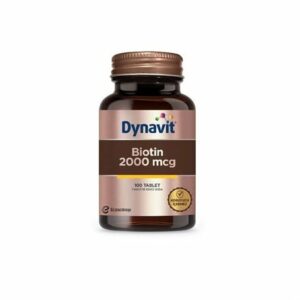 Eczacıbaşı Dynavit Biotin 2000 mcg Food Supplement 100 Tablets