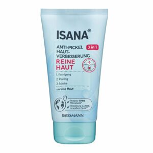 Introducing the Isana Reine Haut Peeling Purifying 3in1 150 ml, a versatile skincare product offering 3 applications in one.