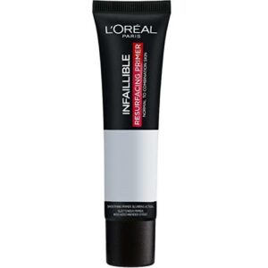 Introducing the L'Oreal Paris Infallible Resurfacing Primer 30 ml, an essential addition to your beauty routine for a flawless and long-lasting makeup look.