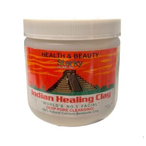 Introducing the Aztec Secret Indian Healing clay 1 lb, this clay is a natural solution for your skincare needs.