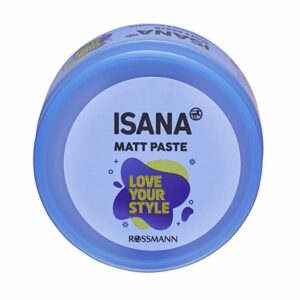 Introducing the Isana Love Your Style Matt Paste 100 ml, the perfect choice for shaping your hair with ease and style.