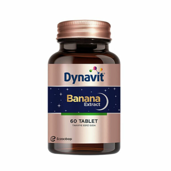 Eczacıbaşı Dynavit Banana Extract Food Supplement 60 Tablets