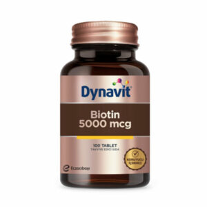 Eczacıbaşı Dynavit Biotin 5000 mcg Food Supplement 100 Tablets