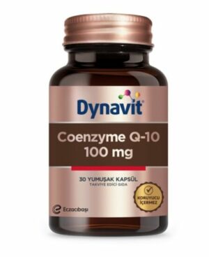 Eczacıbaşı Dynavit Coenzyme Q-10 100 Food Supplement 30 Soft Capsules