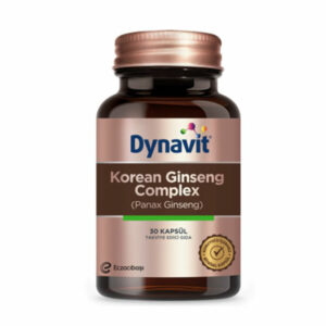 Eczacıbaşı Dynavit Korean Ginseng Complex Supplementary Food 30 Capsules