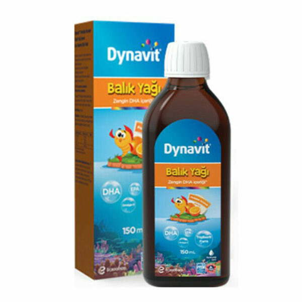 Eczacıbaşı Dynavit Orange Flavored Fish Oil 150 ml