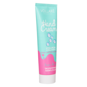 Introducing the Vollare Hand Cream Hyaluron Collagen 100 ml, your ultimate solution for nourishing and hydrating your hands and nails.