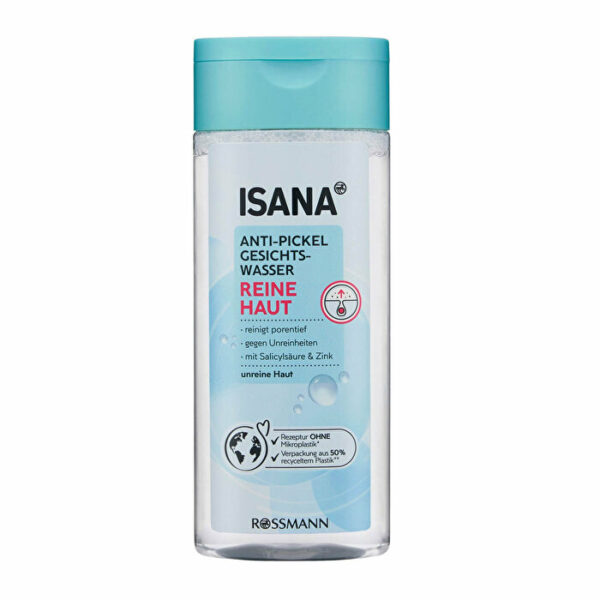 Introducing the Isana Reine Haut Sebum Balancing Tonic 200 ml, perfect for oily & excess sebum producing skin.