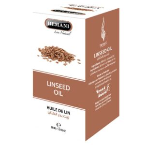 Introducing the Hemani Linseed Oil 30 ml, your solution for natural and versatile skincare. This cold-pressed oil is rich in omega-3 fatty acids, making it a great choice for nourishing and moisturizing your skin.