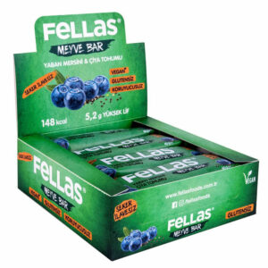 Fellas Fruit Bar - Chia and Blueberry 40 gr x 12 Pieces