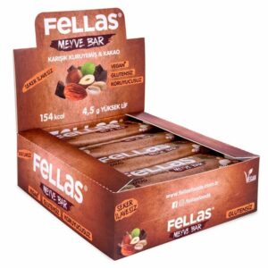 Fellas Fruit Bar - Mixed Nuts and Cocoa 40 gr x 12 Pieces