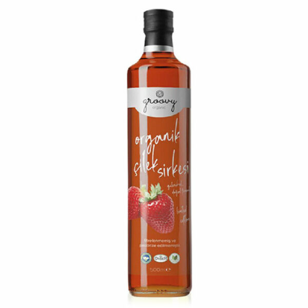 Groovy Organic Strawberry Vinegar 500 ml