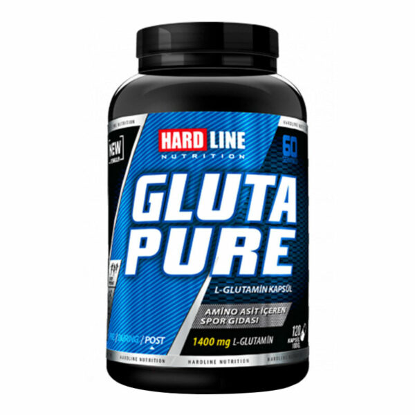 Hardline Glutapure 120 Capsules 1400mg