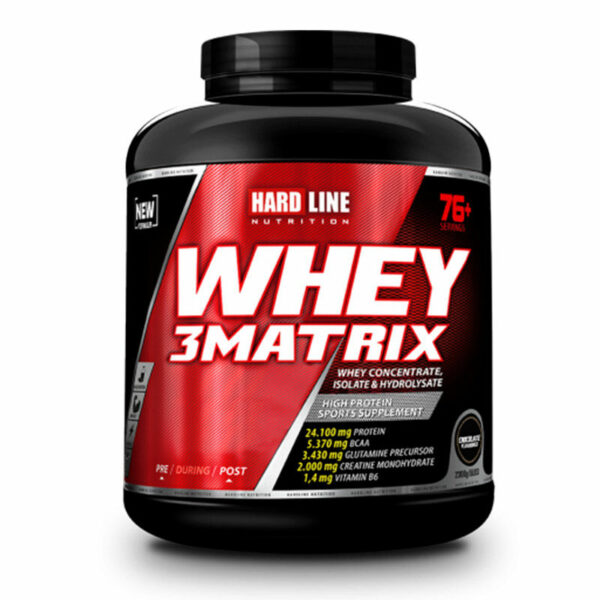 Hardline Whey 3 Matrix Chocolate 2300 g