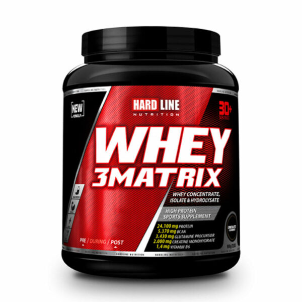 Hardline Whey 3Matrix Unflavored 908g