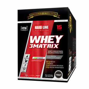 Hardline Whey 3Matrix Chocolate 30 g x 15 Pieces 450 g